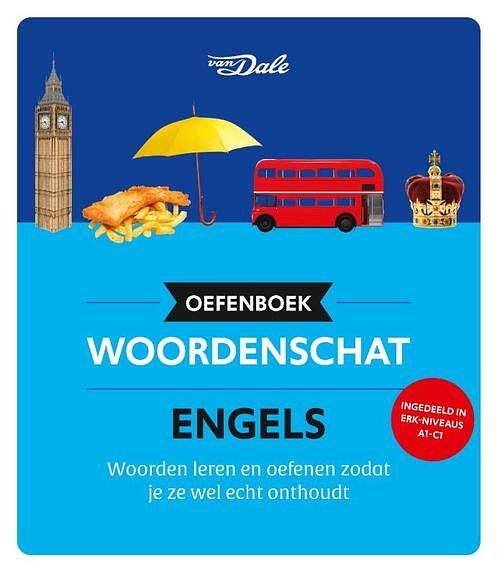 Foto van Van dale oefenboek woordenschat engels - marion simon - paperback (9789460776465)