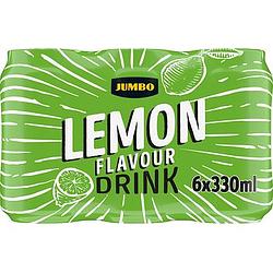 Foto van Jumbo fresh lemon drink blik 6 x 330ml