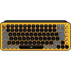 Foto van Logitech pop keys mechanisch draadloos toetsenbord blast