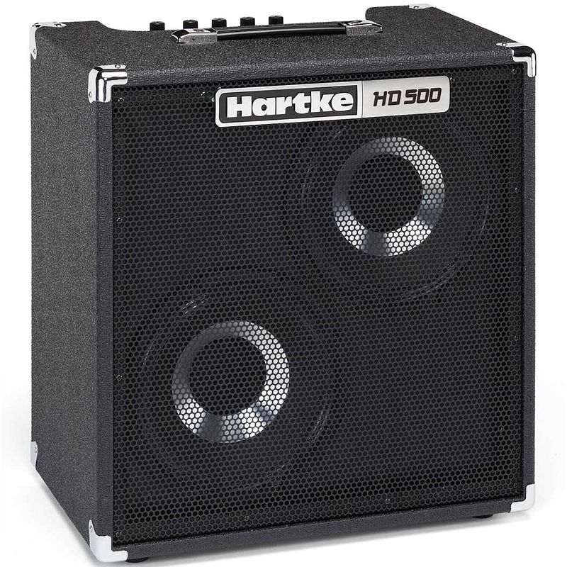 Foto van Hartke hd500 watt 2x10 basgitaarversterkercombo