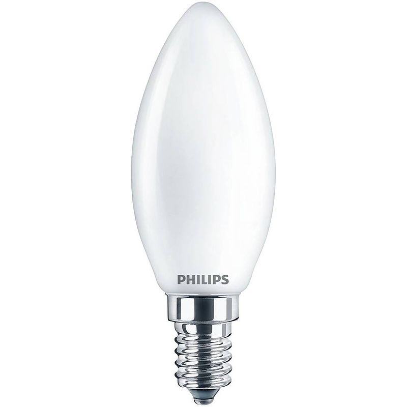 Foto van Philips lighting 76271100 led-lamp energielabel e (a - g) e14 6.5 w = 60 w koudwit (ø x l) 35 mm x 35 mm 1 stuk(s)