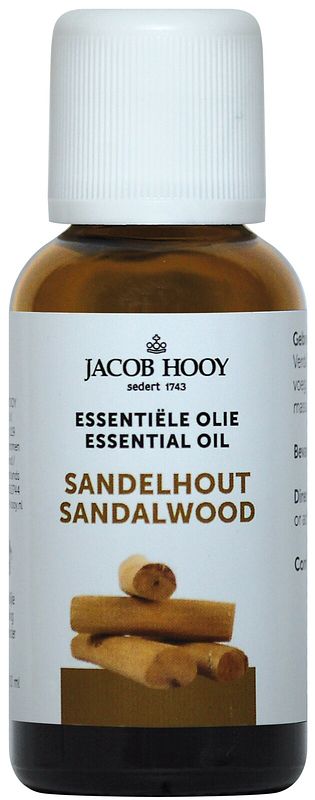 Foto van Jacob hooy essentiële olie sandelhout