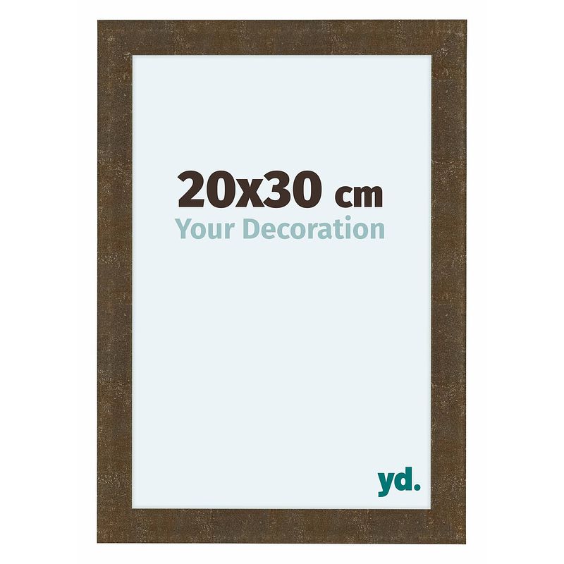 Foto van Como mdf fotolijst 20x30cm goud antiek