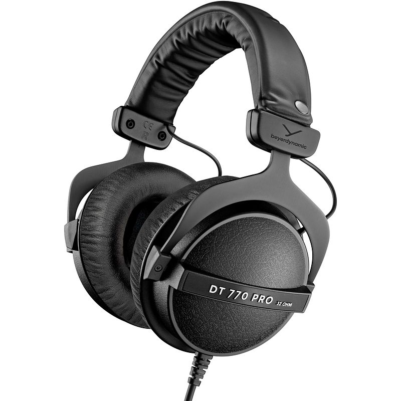 Foto van Beyerdynamic dt 770 pro 32 ohm studiohoofdtelefoon