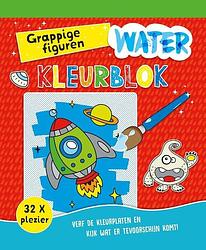 Foto van Waterkleurblok grappige figuren - paperback (9789036645904)