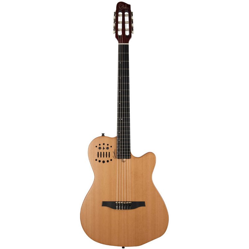 Foto van Godin multiac acs slim nylon natural sg met gigbag