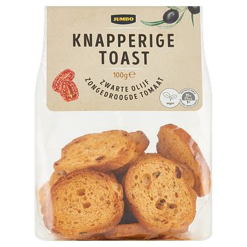 Foto van Jumbo knapperige toast 100g