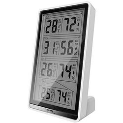 Foto van Techno line temperaturstation ws 7060 draadloze thermo- en hygrometer