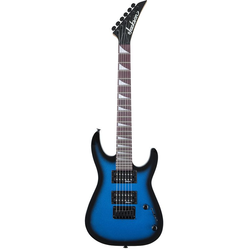 Foto van Jackson js series dinky minion js1x metallic blue burst