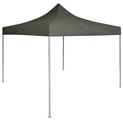 Foto van Vidaxl partytent professioneel inklapbaar 2x2 m staal antraciet