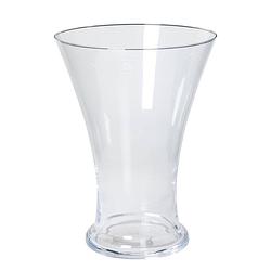 Foto van Bloemen boeket uitlopende vaas glas 30 cm - vazen