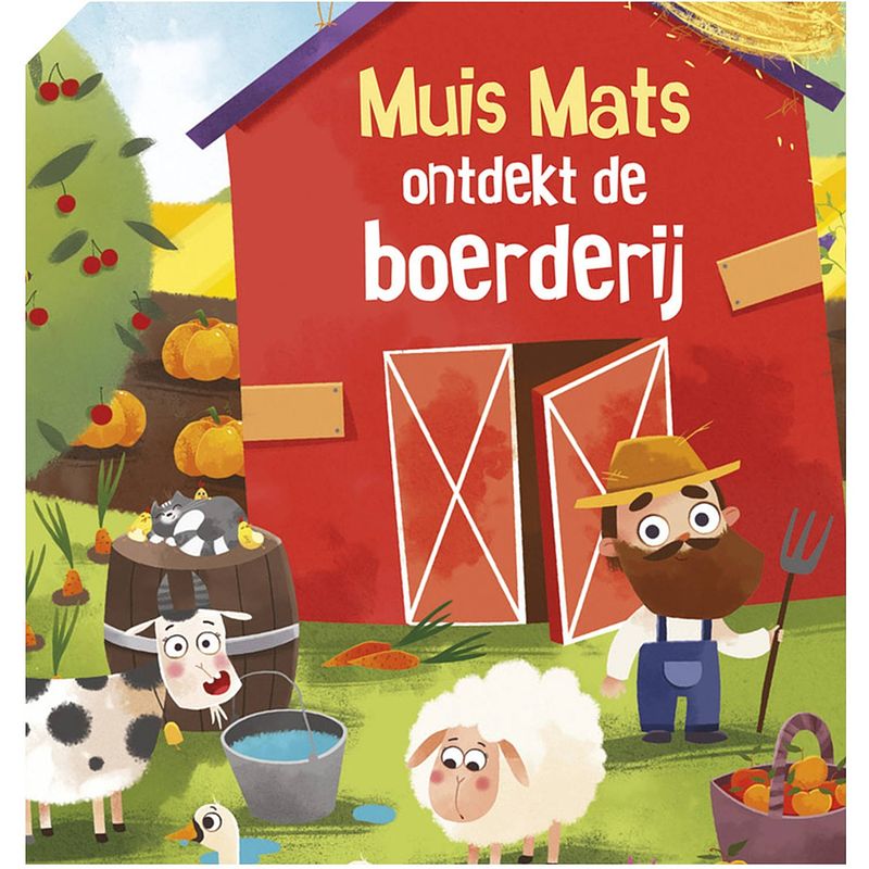 Foto van Muis mats ondekt de boerderij - uitklapbaar kinderboek, met 5 panoramapagina'ss