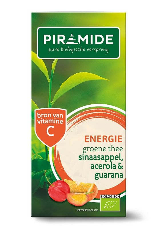 Foto van Piramide groene thee energie