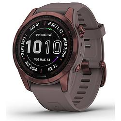 Foto van Garmin fenix 7s sapphire solar brons