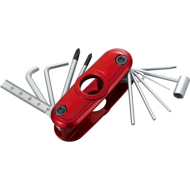 Foto van Ibanez mtz11 guitar multitool rood