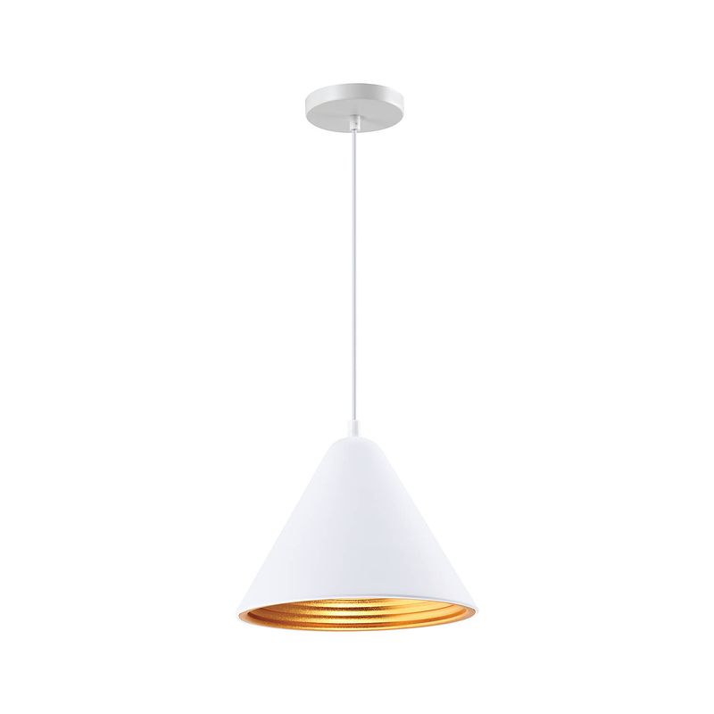 Foto van Quvio hanglamp rond wit - quv5160l-white