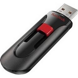 Foto van Sandisk cruzer® glide™ usb-stick 128 gb usb 2.0 zwart sdcz60-128g-b35