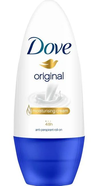 Foto van Dove antitranspirant deodorant roller original 50ml aanbieding bij jumbo | alle soorten 2 verpakkingen