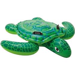 Foto van Intex opblaasbaar figuur schildpad ride-on - 150 x 127 cm