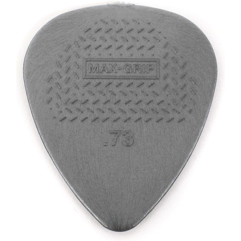 Foto van Dunlop 449r73 max-grip nylon standard plectrum 0.73 mm