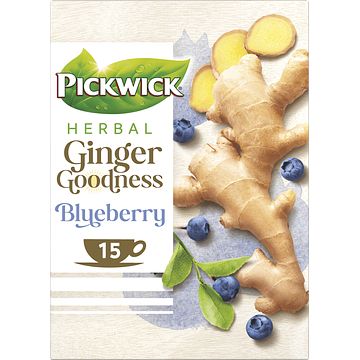 Foto van Pickwick ginger goodness blueberry kruidenthee bij jumbo
