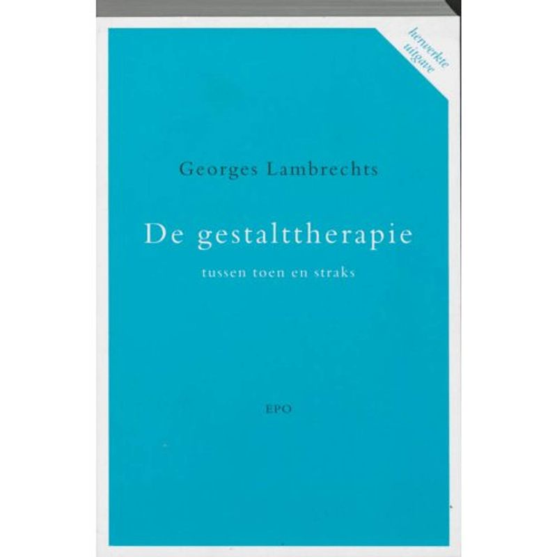 Foto van De gestalttherapie tussen toen en straks