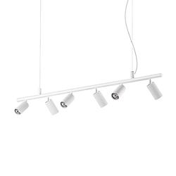 Foto van Ideal lux - dynamite - hanglamp - metaal - gu10 - wit