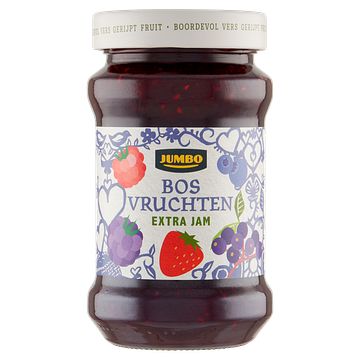 Foto van Jumbo bosvruchten extra jam 440g