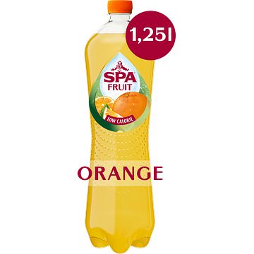 Foto van Spa fruit bruisende fruitige frisdrank orange 1, 25l bij jumbo