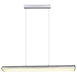 Foto van Led hanglamp - trion coventa - 35w - aanpasbare kleur - dimbaar - rechthoek - mat titaan - aluminium