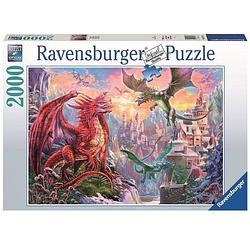 Foto van Ravensburger puzzel 2000 pcs drakenland