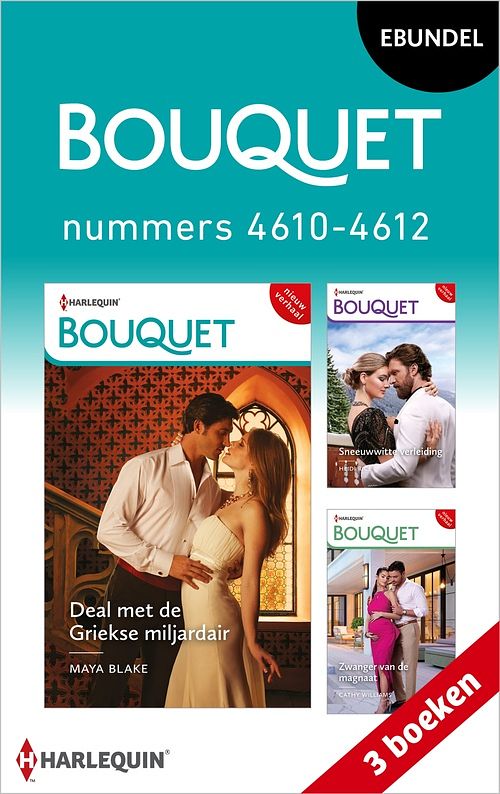 Foto van Bouquet e-bundel nummers 4610 - 4612 - maya blake, heidi rice, cathy williams - ebook