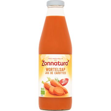 Foto van Zonnatura wortelsap 750ml bij jumbo