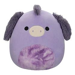 Foto van Squishmallows knuffel deacon de paarse ezel - 30 cm