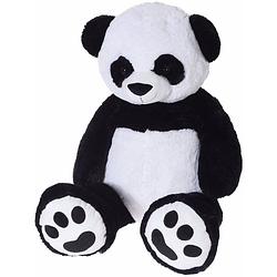 Foto van Grote panda knuffel 100 cm - knuffeldier