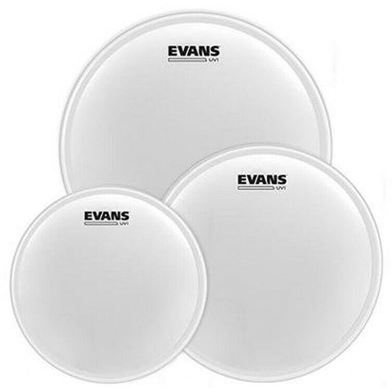 Foto van Evans etp-uv1-s uv1 coated standard tom pack 12-13-16 vellenset