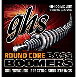 Foto van Ghs rc-ml3045 round core bass boomers medium light snarenset bas