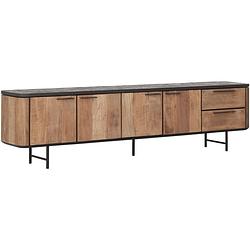 Foto van Dtp home tv stand soho large, 4 doors, 2 drawers,60x230x40 cm, recy...