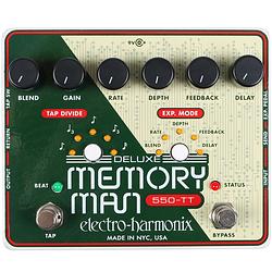 Foto van Electro harmonix deluxe memory man tap tempo 550-tt delaypedaal