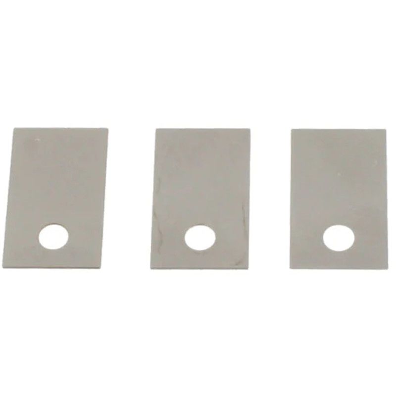 Foto van Allparts bp-2214-001 bridge shim set opvulstukken brugzadel (set van 12)