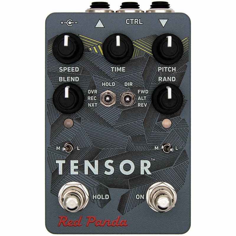 Foto van Red panda tensor time warp pedal