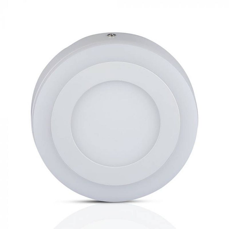 Foto van V-tac vt-1509 mini led plafondlamp - 15 watt - 3000k - rond