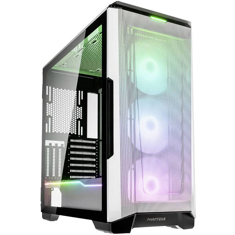 Foto van Phanteks ph-ec500atg_dwt01 midi-tower behuizing, gaming-behuizing wit