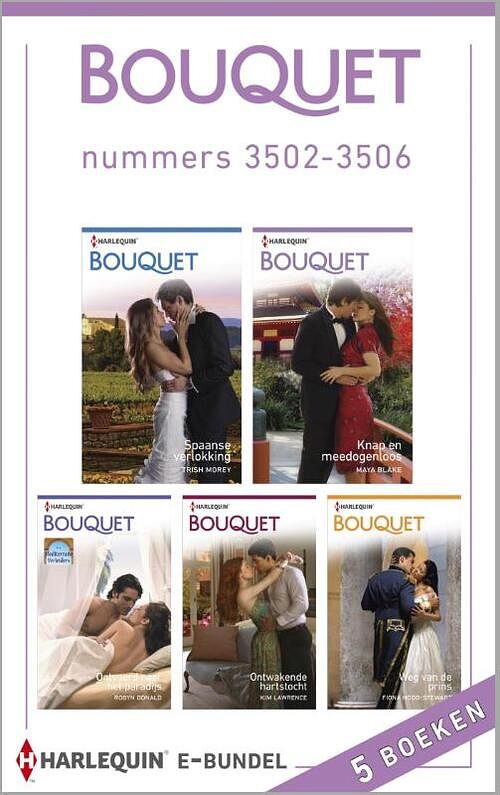 Foto van Bouquet e-bundel nummers 3502-3506 (5-in-1) - fiona hood-stewart - ebook (9789402501520)