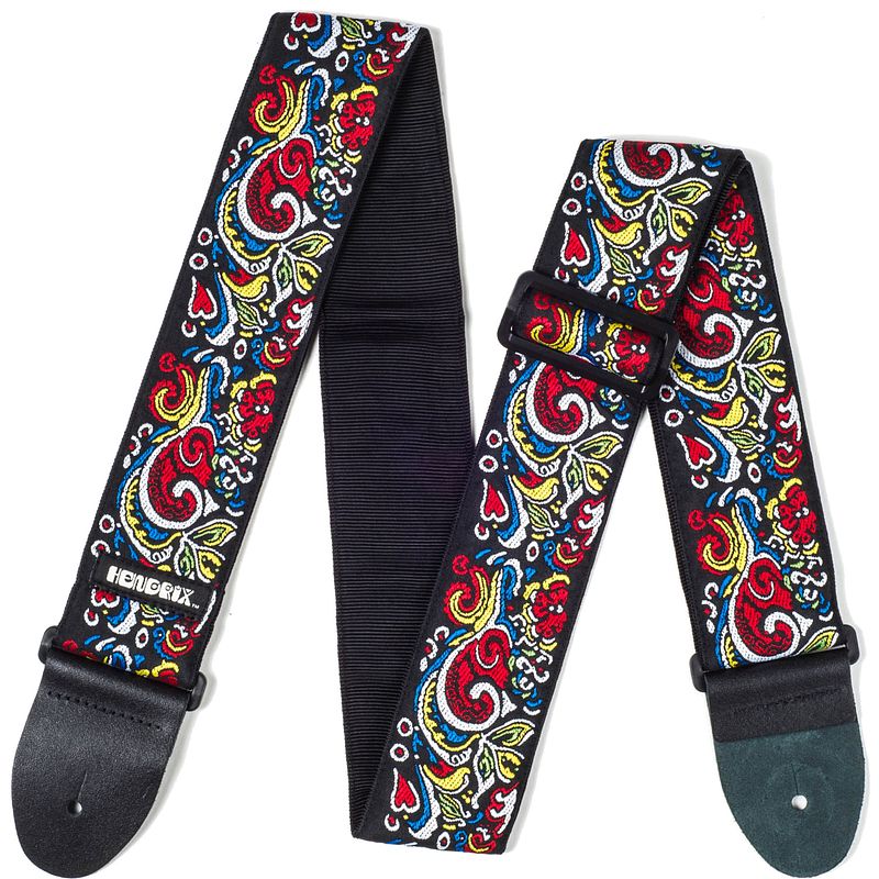 Foto van Dunlop jimi hendrix strap collection jh03 love drops gitaarband