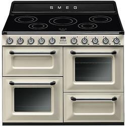 Foto van Smeg tr4110ip2 inductie fornuis wit