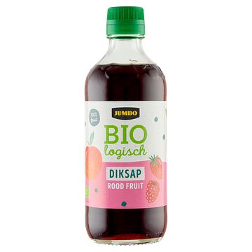 Foto van Jumbo biologisch diksap rood fruit 400ml