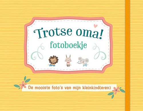 Foto van Trotse oma! fotoboekje (geel) - overig (9789044757514)