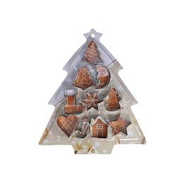 Foto van Kerstkoekjes vormpjes 10x stuks - uitsteekvormpjes - uitsteekvormen