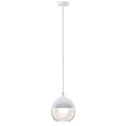 Foto van Paulmann neordic vanja 79644 hanglamp led e27 20 w wit (mat), transparant